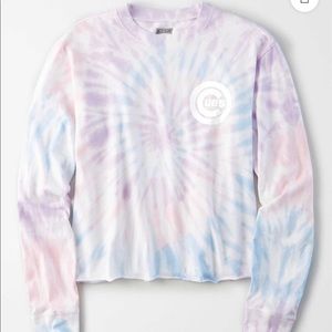 Cubs Tie Dye long sleeve shirt